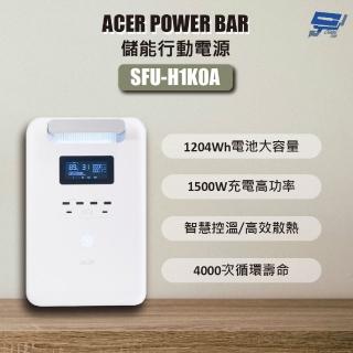 【CHANG YUN 昌運】ACER POWER BAR 儲能行動電源 SFU-H1K0A 1024Wh電池大容量 1500W充電高功率