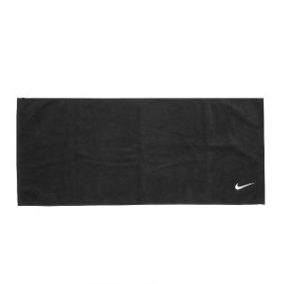【NIKE 耐吉】毛巾 Solid Core Towel 黑 白 運動 浴巾 純棉 吸水性佳(N100154101-0NS)