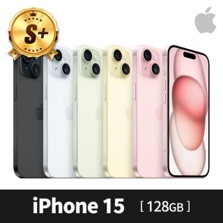 【Apple】S+級福利品 iPhone 15 128G(6.1吋)口袋行動電源組