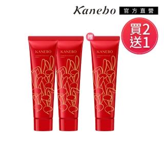 【Kanebo 佳麗寶】KANEBO 保濕緻潤洗顏皂霜買2送1限定包裝組(大K)