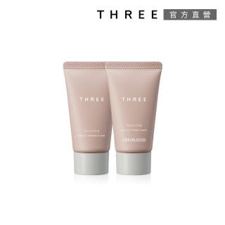 【THREE】平衡花蜜皂霜+水凝乳體驗組