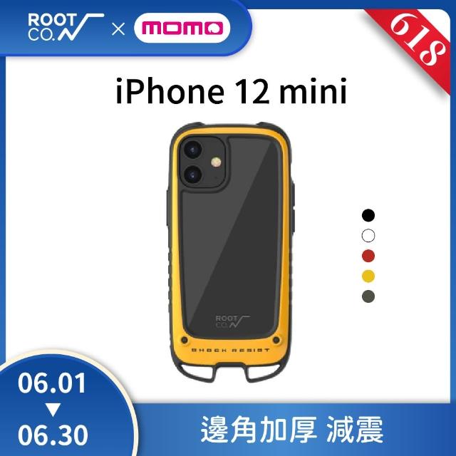 【ROOT CO.】iPhone 12 mini(Gravity Hold. 雙掛勾式軍規防摔手機保護殼 - 共五色)