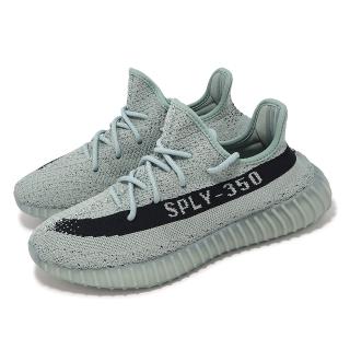 【adidas 愛迪達】休閒鞋 Yeezy Boost 350 V2 男鞋 女鞋 綠 黑 Salt KANYE WEST(HQ2060)