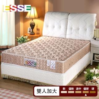 【ESSE 御璽名床】2.3立體加厚硬式彈簧床墊(雙人加大)