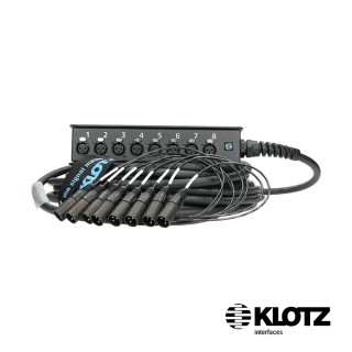 【KLOTZ】LW080XE 舞台接線盒 StraightLink 8ch 10米(公司貨)