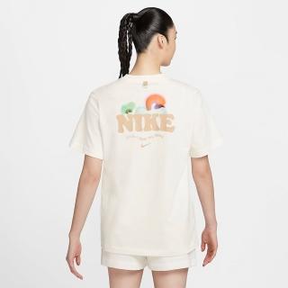 【NIKE 耐吉】AS W NSW TEE ESSNTL GCEL 短袖上衣 T恤 印花 運動 休閒 女 米白(HF6180-133 ∞)