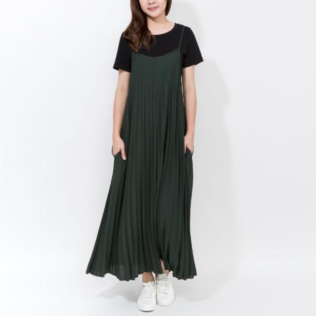 【SingleNoble 獨身貴族】日系休閒兩件式洋裝(1色)