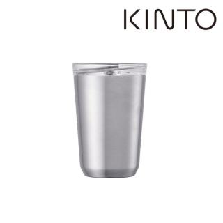 【Kinto】TO GO TUMBLER保溫隨行杯360ml（栓蓋版）-不鏽鋼