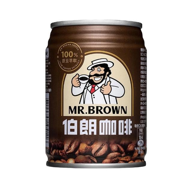【金車/伯朗】伯朗咖啡(240mlx24入/箱)