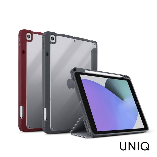 【UNIQ】iPad 10.2吋 2021/2020/2019 Moven 磁吸帶筆槽透明平板保護套