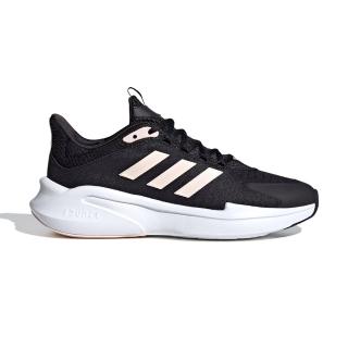【adidas 愛迪達】Adidas Alphaedge + 女鞋 黑色 避震 柔軟 訓練 運動 休閒 慢跑鞋 IE6038