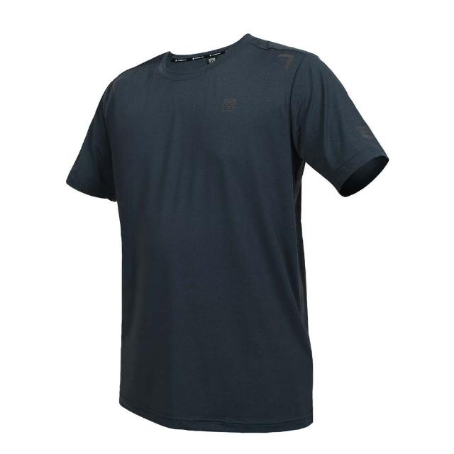 【FIRESTAR】男冰感圓領短袖T恤-慢跑 路跑 涼感 運動 上衣 反光(D4632-98)