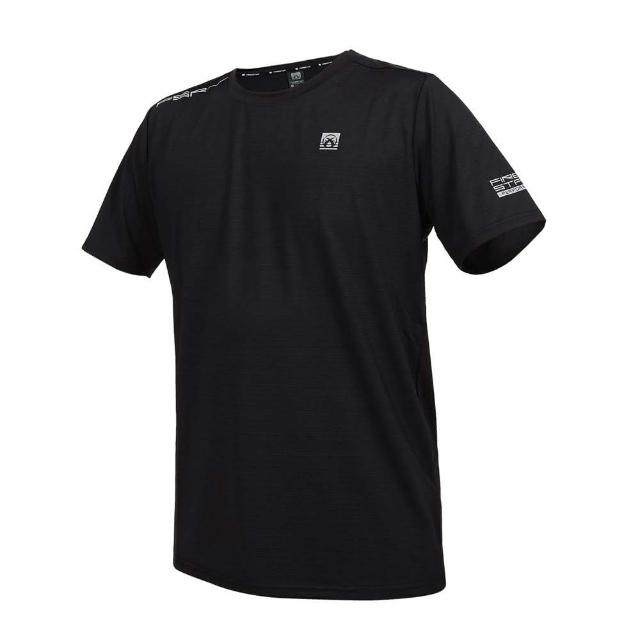 【FIRESTAR】男冰感圓領短袖T恤-慢跑 路跑 涼感 運動 上衣 反光(D4630-10)