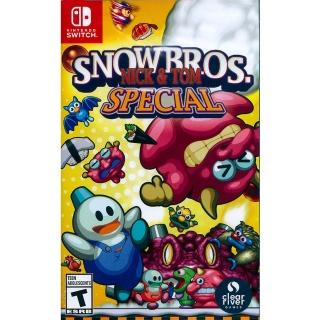【Nintendo 任天堂】NS Switch 雪人兄弟 特別版 Snow Bros. Nick & Tom Special(中英日文美版)