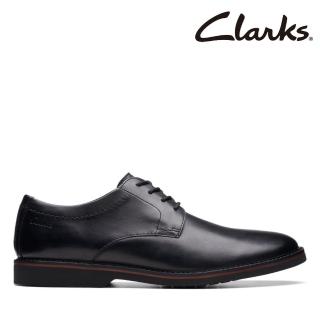 【Clarks】男鞋Atticus LT Lace 復古擦色感正裝休閒鞋(CLM73608D)