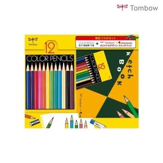 【TOMBOW】限量TOMBOW x Maruman聯名色鉛筆素描本套組 PCA-281