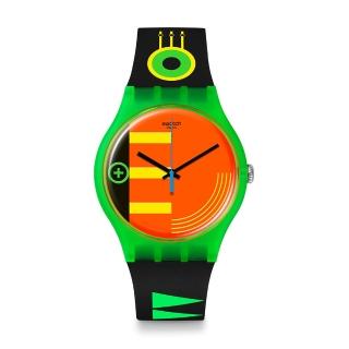【SWATCH】New Gent 原創系列手錶 SWATCH NEON RIDER 男錶 女錶 手錶 瑞士錶 錶(41mm)