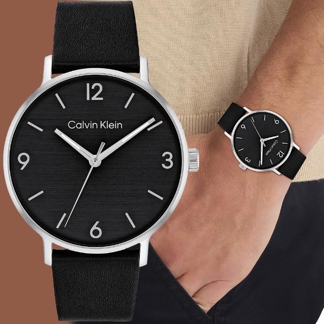 【Calvin Klein 凱文克萊】CK Modern 皮帶手錶-42mm(25200437)