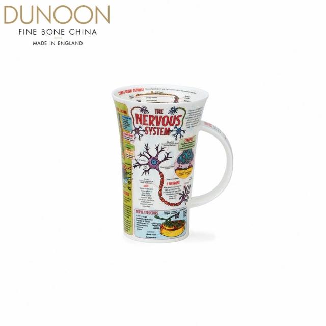 【DUNOON】關於神經系統馬克杯-500ml(100%英國製骨瓷馬克杯)