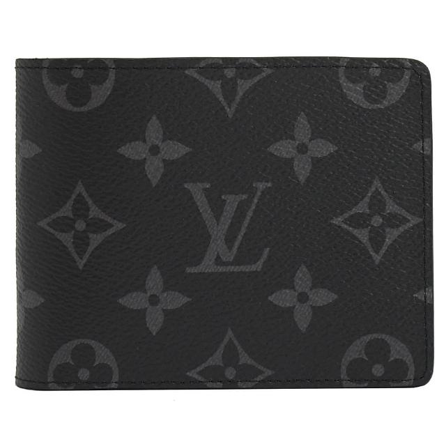 【Louis Vuitton 路易威登】LV M62294 經典花紋多卡雙折短夾(黑)
