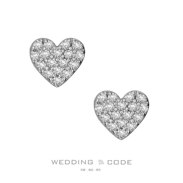 【WEDDING CODE】14K金 29分鑽石耳環 3423(天然鑽石 618 禮物)
