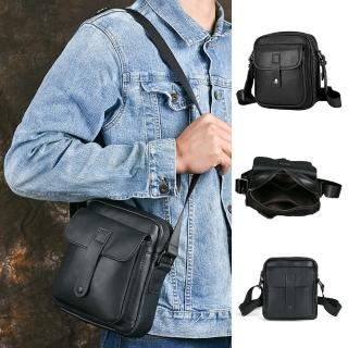 【LEESA】真皮男包包\尚迷你小背包\手機包\攜便包\黑色包包\斜背包\日本包包\牛皮側背包\情侶包包