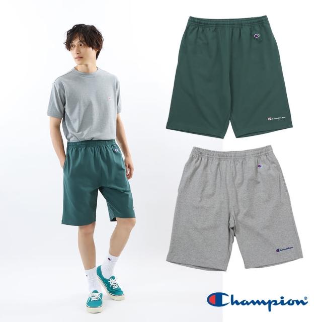 【Champion】官方直營-BASIC刺繡純棉短褲-男(2色)