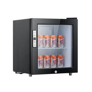 【Josie】50L冷藏冰箱 玻璃門帶鎖冰吧(冷藏櫃/保鮮櫃/酒櫃/冰箱/冷凍櫃)