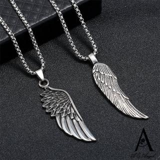 【ANGEL】堅強之羽嘻哈風中性不鏽鋼項鍊(3色可選)