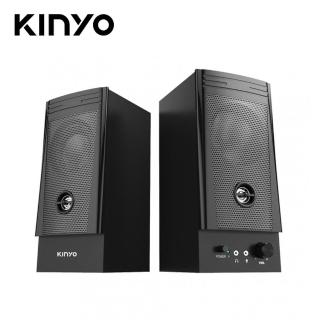 【KINYO】PS-2100 二件式木質立體音箱