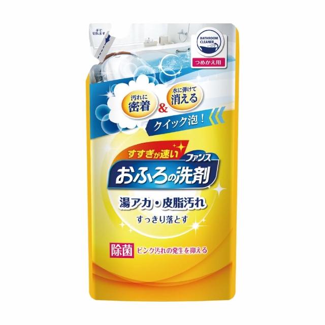 【第一石鹼】日本 浴室去垢抑菌噴霧清潔劑補充包-橘子薄荷香330ml