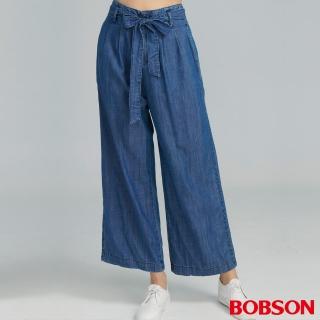 【BOBSON】女款綁帶寬鬆褲(D115-53)