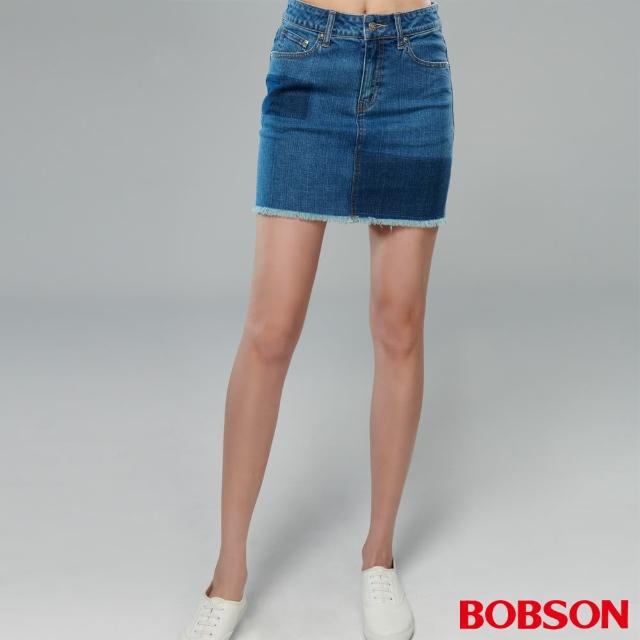 【BOBSON】女款牛仔短裙(D112-53)