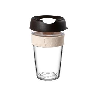 【KeepCup】Tritan 輕漾隨行杯 454ml - 奶油戀咖啡(Tritan 輕巧杯身像玻璃般的清透感)