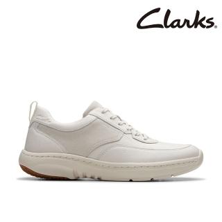 【Clarks】男鞋 Clarks Pro Lace 優質皮感柔軟透氣休閒鞋(CLM76862C)