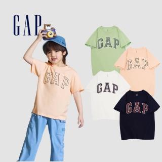 【GAP】男童裝 Logo純棉圓領短袖T恤-多色可選(890588)