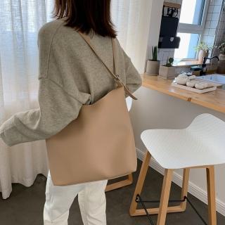 【AKARA】大容量包包女包新款側背單肩子母包