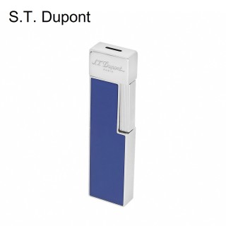 【S.T.Dupont 都彭】打火機 Twiggy 藍/鉻(30005)