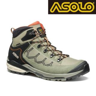 【ASOLO】女款 GTX 中筒郊山輕量健走鞋 FALCON EVO GV A40063/B112(防水透氣 健行鞋 黃金大底)