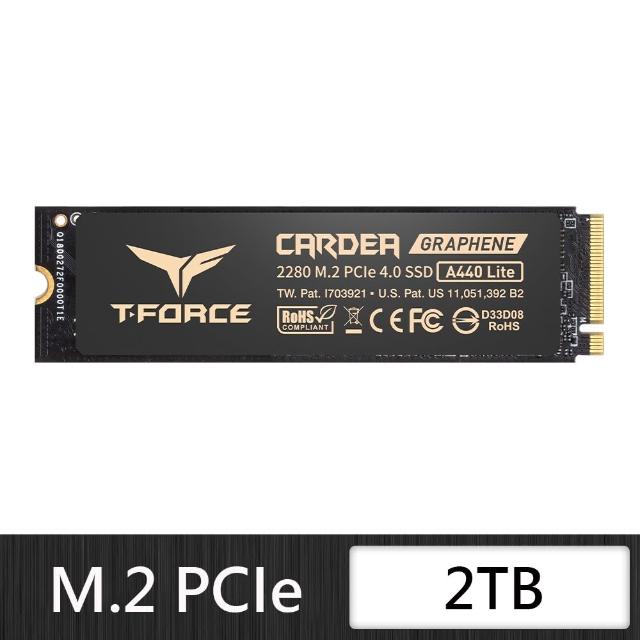 【Team 十銓】T-FORCE A440 Lite  2TB M.2 PCIe Gen4固態硬碟