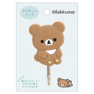 【San-X】拉拉熊 懶懶熊 午茶時光系列 造型磁鐵掛勾 茶小熊(Rilakkuma)