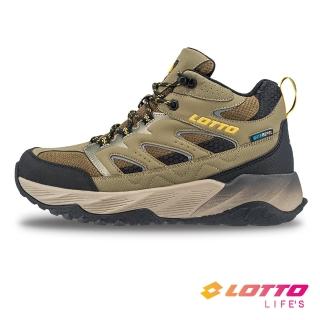 【LOTTO】男 CT500 M 高筒登山鞋(卡其/褐-LT4AMO5341)