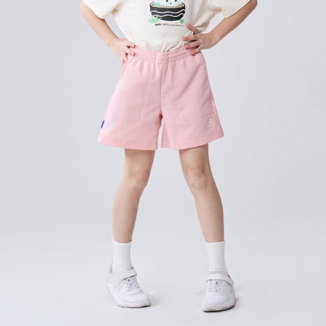 【BATIS 巴帝斯】24SS 女異材口袋印花短褲-女童-二色