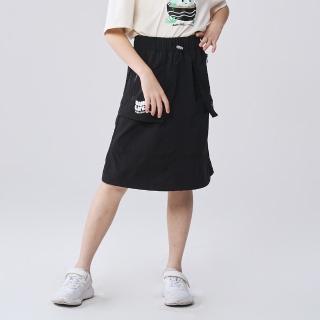 【BATIS 巴帝斯】24SS 女立體口袋七分裙-女童-二色