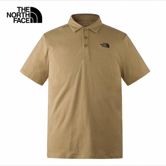 【The North Face】TNF 北臉 短袖POLO 休閒 M MFO S/S COTTON POLO - AP 男 棕(NF0A8AV3PLX)