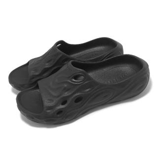 【MERRELL】拖鞋 Hydro Slide 2 女鞋 黑 一體式 緩衝 水陸兩棲拖鞋 涼拖鞋(ML006524)