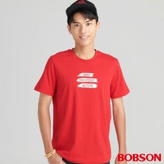 【BOBSON】男款印圖上衣(73008-13)