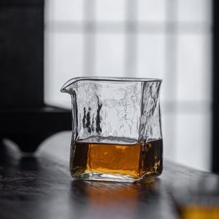 【傳真雅器】日式四方 玻璃公道杯（大款）(茶具 茶道具 公道杯 茶海 分茶器)