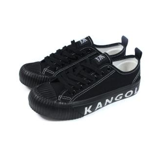 【KANGOL】KANGOL 休閒鞋 帆布鞋 女鞋 黑色 6122160120 no162