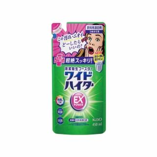 【Kao 花王】EX 彩色衣物漂白劑補充包 450ml(平輸商品)